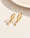 Juliette CZ Drop Earrings