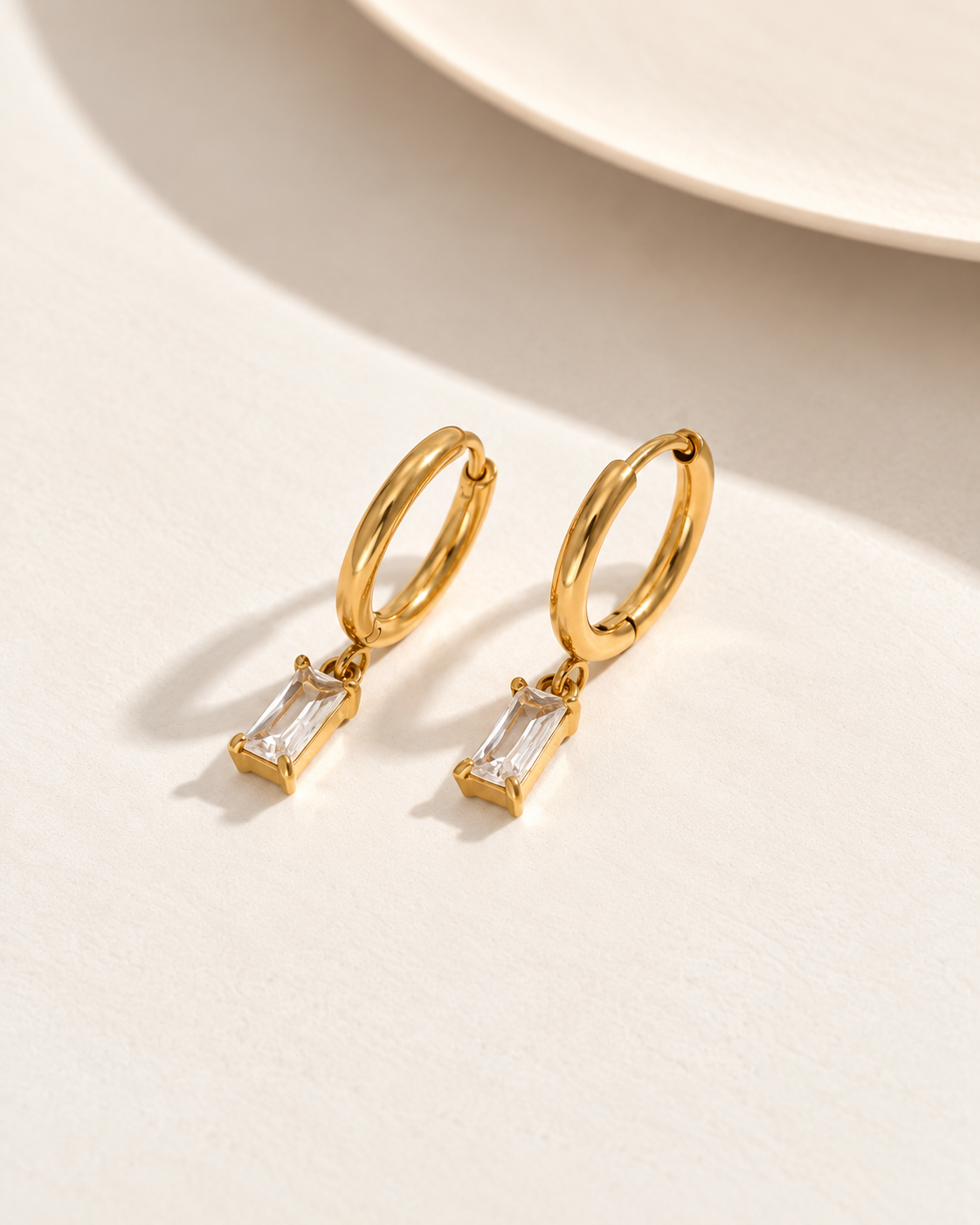 Juliette CZ Drop Earrings