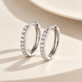 Céleste CZ Huggie Earrings