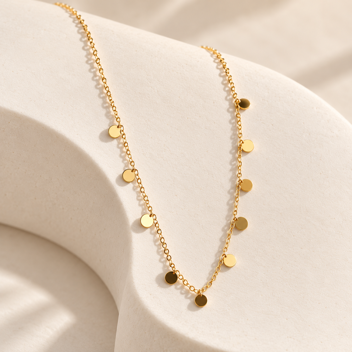 Amélie Disc Necklace