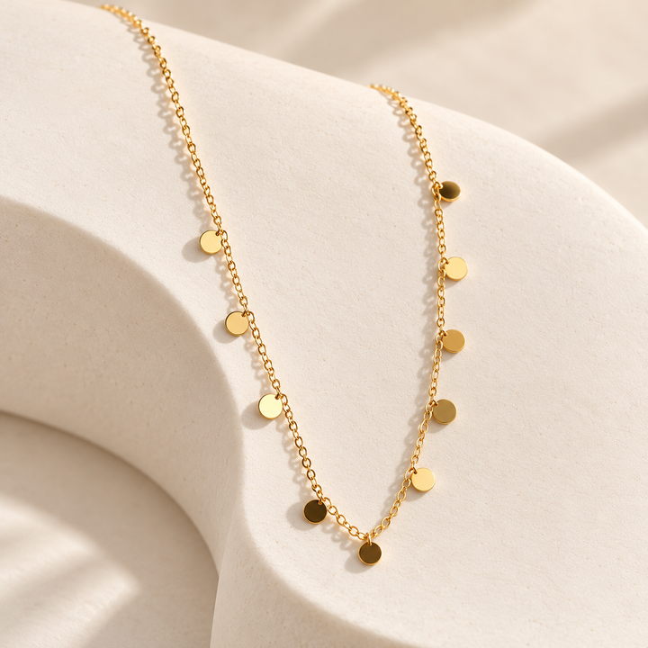 Amélie Disc Necklace