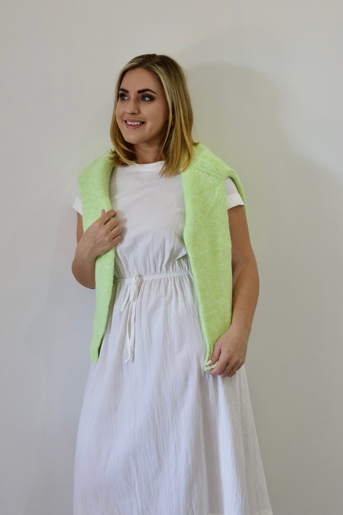 Cloud Mohair Sweater – Green