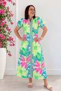 Zinnia floral maxi dress – Kleur & Co.