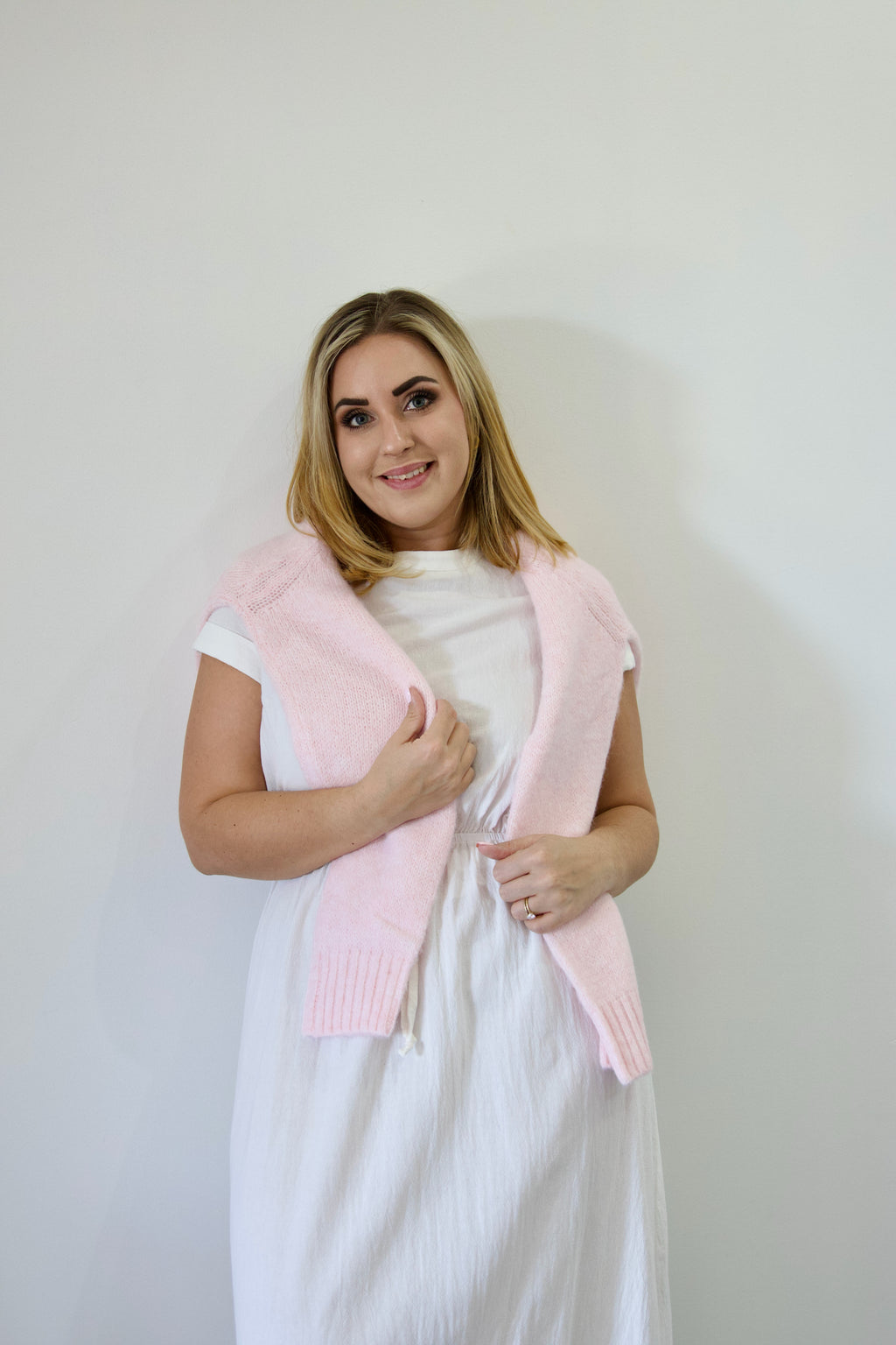 Cloud Mohair Sweater – Pink