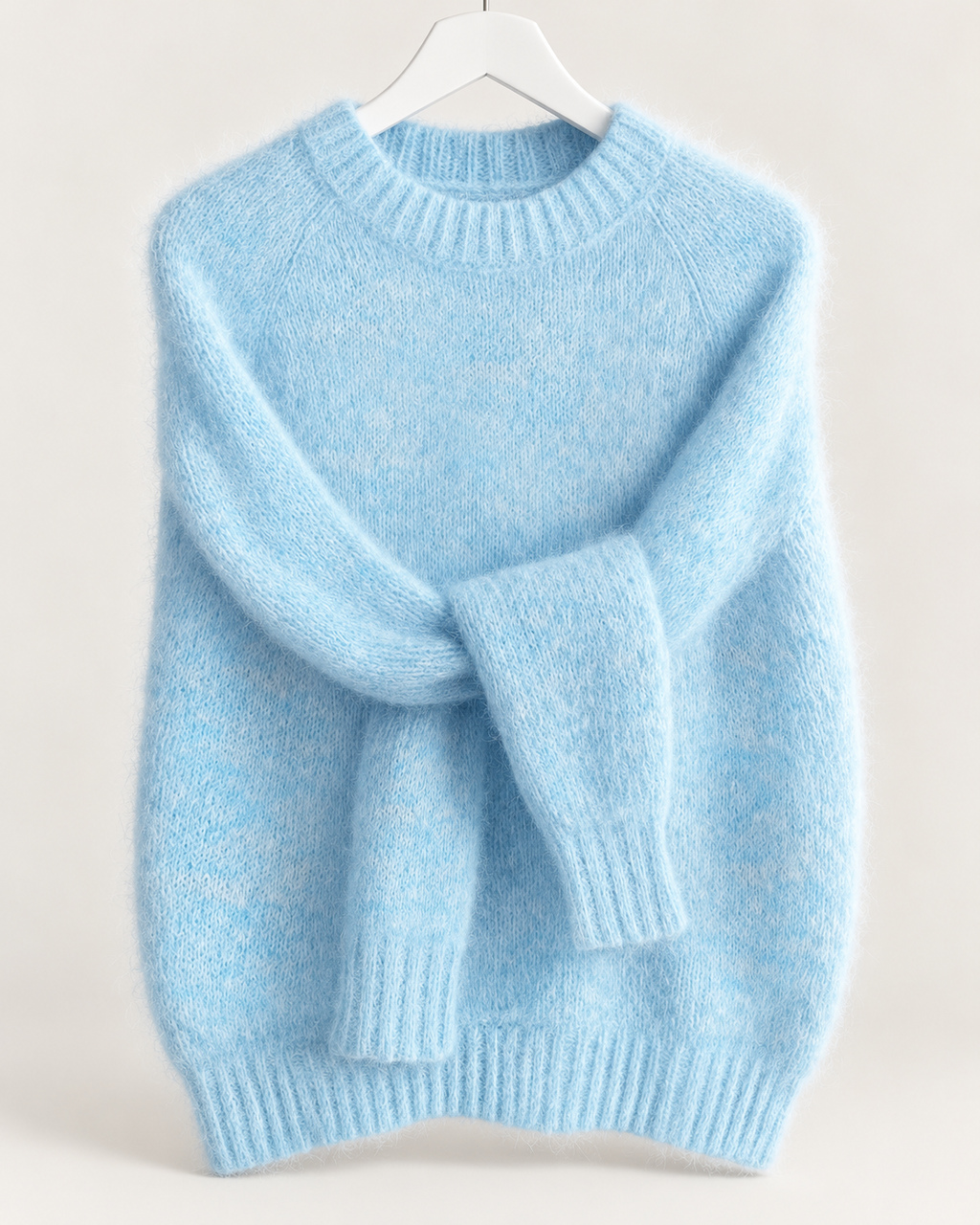 Cloud Mohair Sweater – Blue