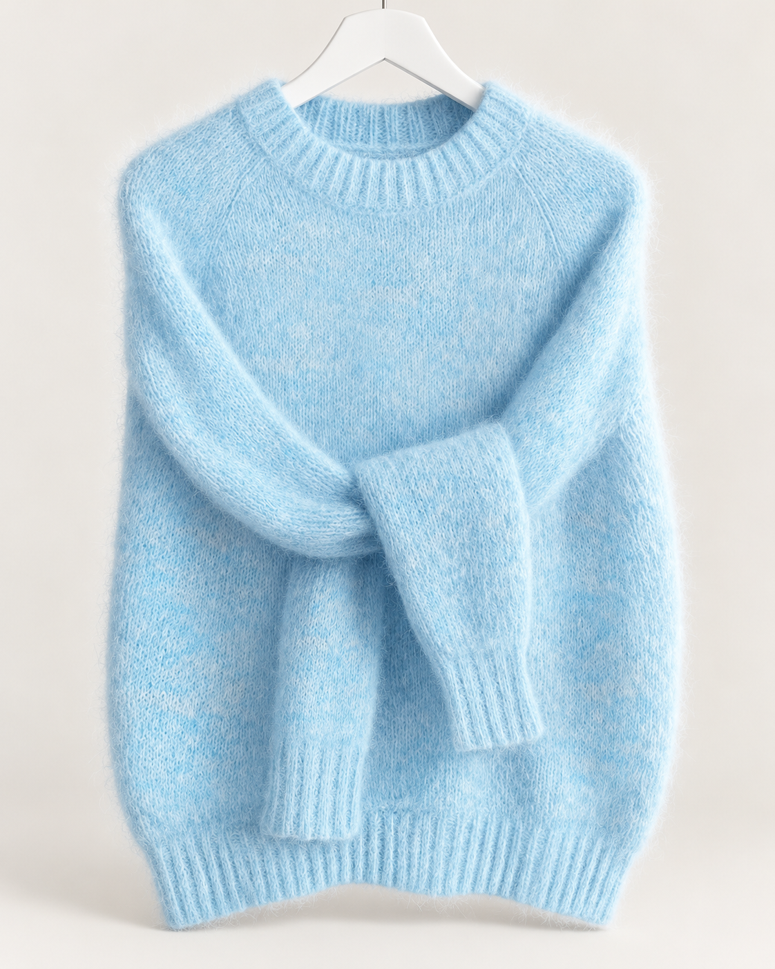 Cloud Mohair Sweater – Blue