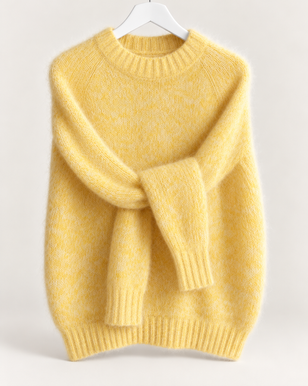Cloud Mohair Sweater – Yellow
