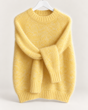Cloud Mohair Sweater – Yellow