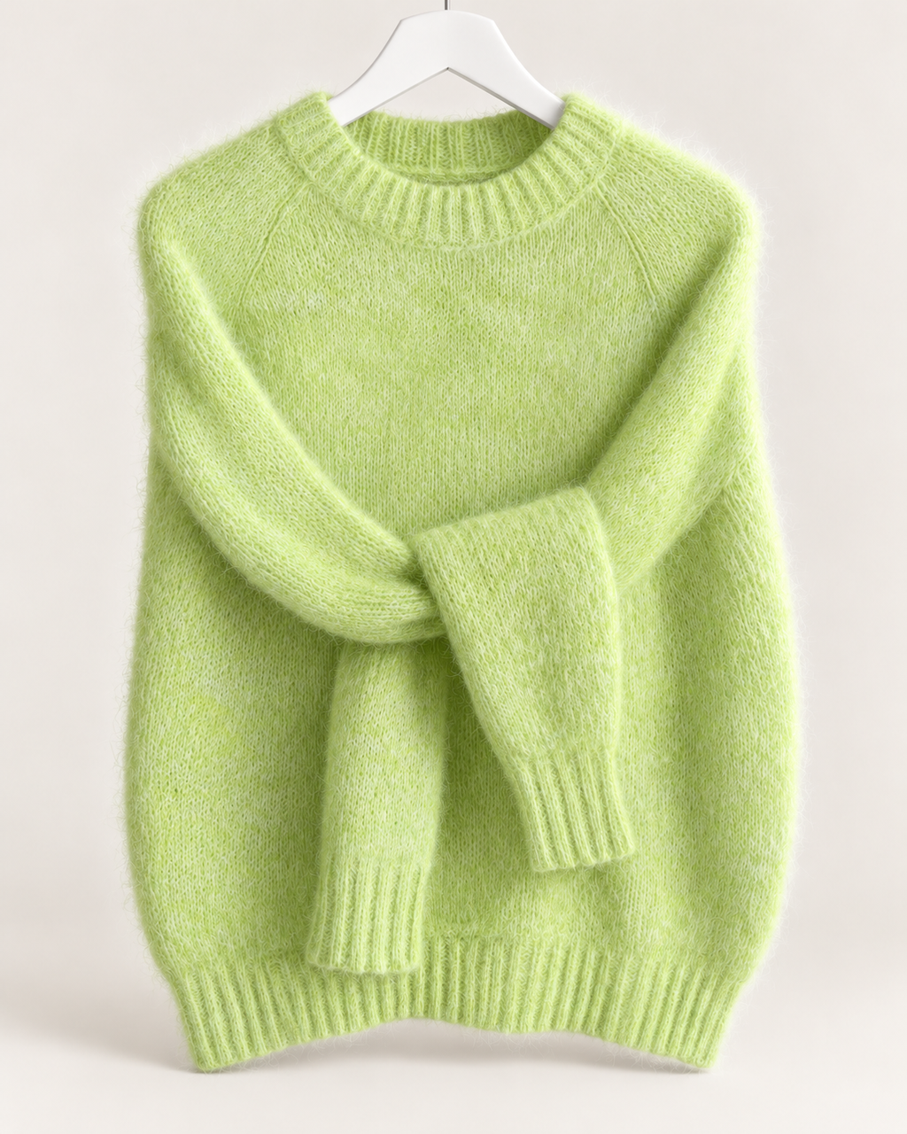Cloud Mohair Sweater – Green