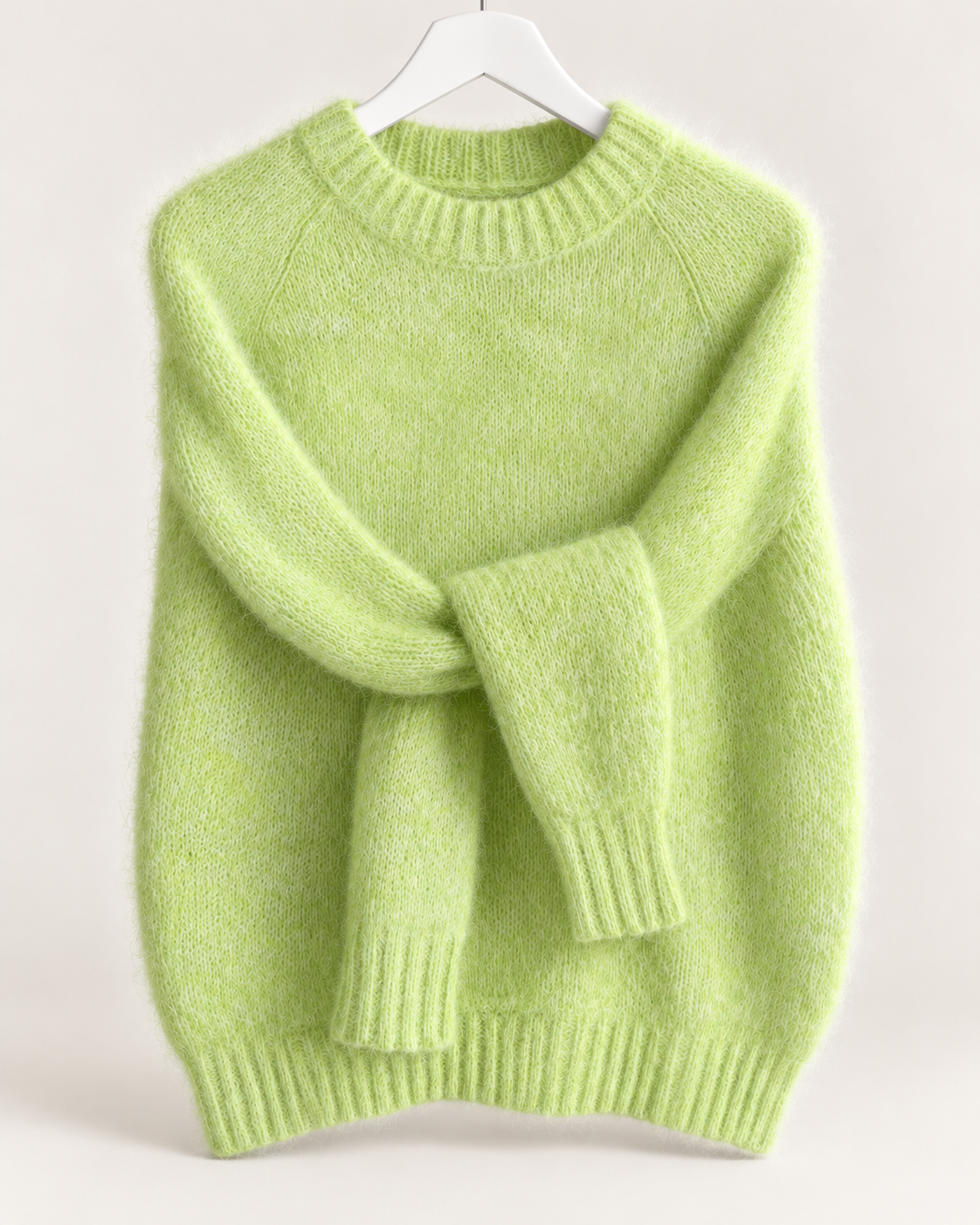 Cloud Mohair Sweater – Green